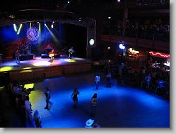 Tom Wurth and the dance floor at the Wildhorse Saloon.