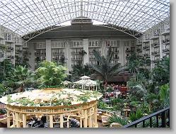 Cascades atrium at the Gaylord Opryland Hotel, Nashville.