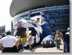 Nashville Predators mascot.