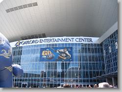 Gaylord Entertainment Center, downtown Nashville.