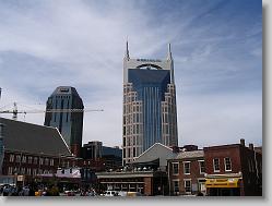Downtown Nashville.