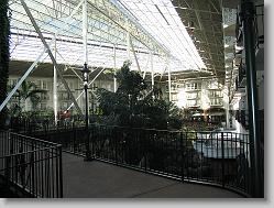 Conservatory atrium at the Gaylord Opryland Hotel.