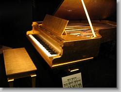 Elvis' piano.