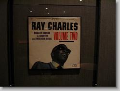 Ray Charles exhibit at the Country Music Hall of Fame, Nashville.