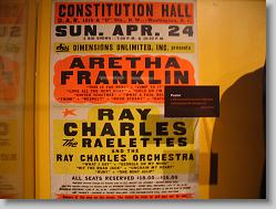 Ray Charles exhibit at the Country Music Hall of Fame, Nashville.