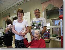Mom, Uncle Larry and Aunt Alice