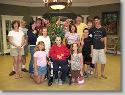 Kelly, Larry, Catherine, David, Glenn, Judy, Joe, Joshua, Aliza, Whitney, Ciara, Aunt Alice and Karen