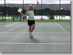 Ciara on the courts