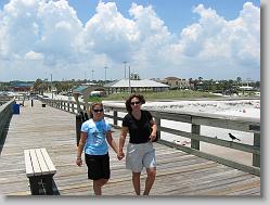 Ciara and Aliza, St. Augustine beach, FLA