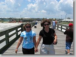 Ciara and Aliza, St. Augustine beach, FLA