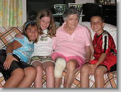 Ciara, Karen, Aunt Thammy, Joshua