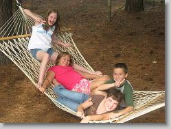 Karen, Ciara, Joshua and Whitney