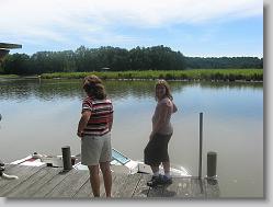 Visiting Glen and Bridget in Tapahannock, VA