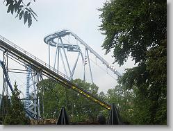Griffen, the worlds' tallest, floorless dive coaster.