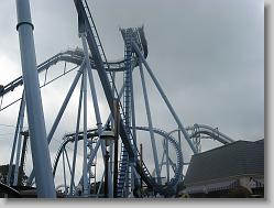 Griffen, the newest coaster at Busch Gardens.