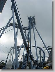 Griffen.
205 feet up, 90 degrees straight down, at 70mph.