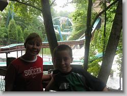 Ciara and Joshua, at Busch Gardens.