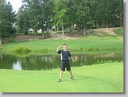 Yeah, I made it over the water.  Pay up Dad!