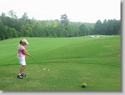 Teeing off...