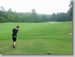 Tee shot!