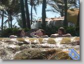 Video of Aliza, Joshua and Ciara in the pool