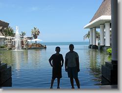 Joshua and Ciara at Mayan Palace resort.