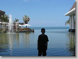 Joshua at Mayan Palace resort.