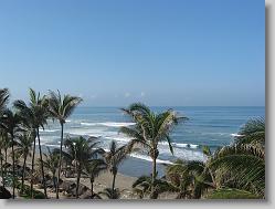 Oceanfront view from the room.