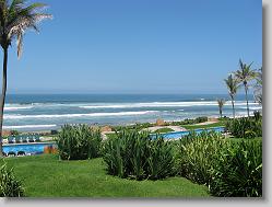 Pool and oceanfront.