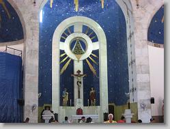 Inside cathedral downtown