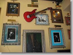U2 wall at Hard Rock Cafe