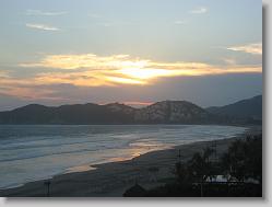 Sunset from the hotel.
