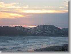 Sunset from the hotel.