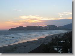 Sunset from the hotel.