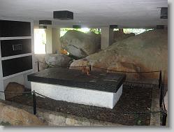 Gravesite at the chapel