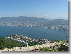 Acapulco Bay, from the Chapel of Peace.
