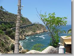 La Quebrada bay