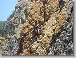 Young Cliff Divers.