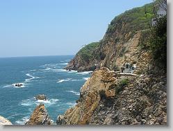 La Quebrada bay