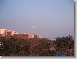 Sunset at the Mayan palace