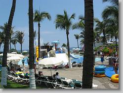 Water park at the hotel.