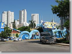 Cici waterpark.  Water park in downtown Acapulco.