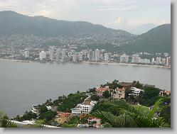 View from Bella vista> restaurant at the Las Brisas hotel.