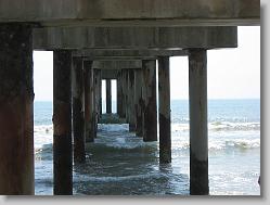 St. Augustine beach pier.