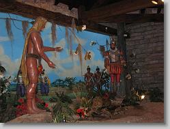 Settlement exhibit (Fountain of Youth, St. Augustine)