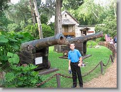 Joshua at the Fountain of Youth, St. Augustine