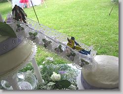 Kevin and Lynn's wedding cake