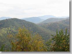 View from the top of the mountain.