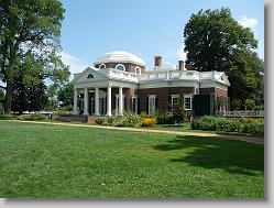 Monticello

Thomas Jefferson's home, just outside Charlottesville, VA.