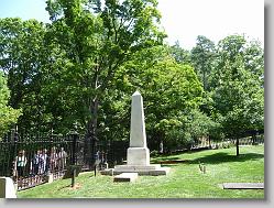 Thomas Jefferson's gravesite.